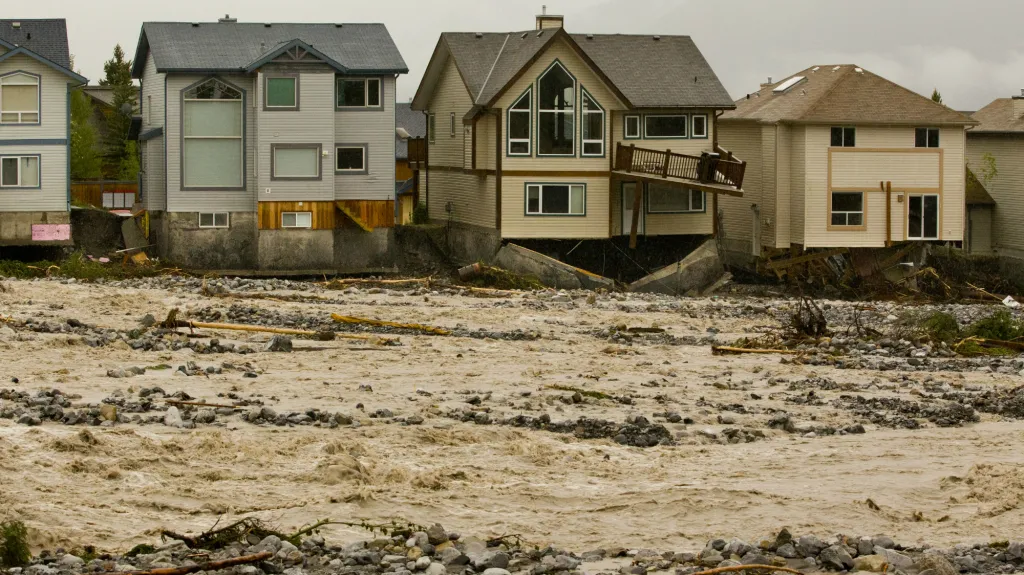 Záplavy v Kanadě