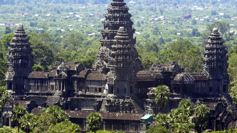 Kambodžský chrám Angkor Vat