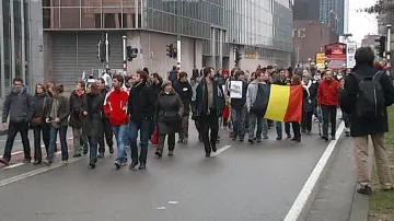 Belgický protest