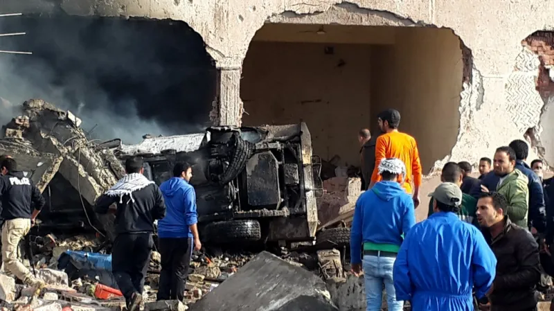 Následky islamistických útoků na Sinaji