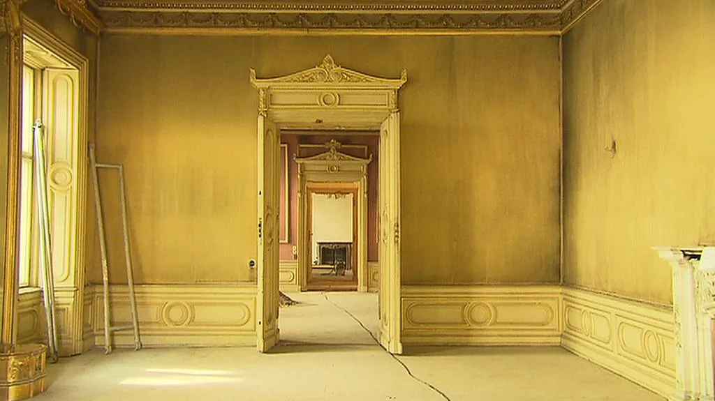 Interiér Thurn-Taxisova paláce