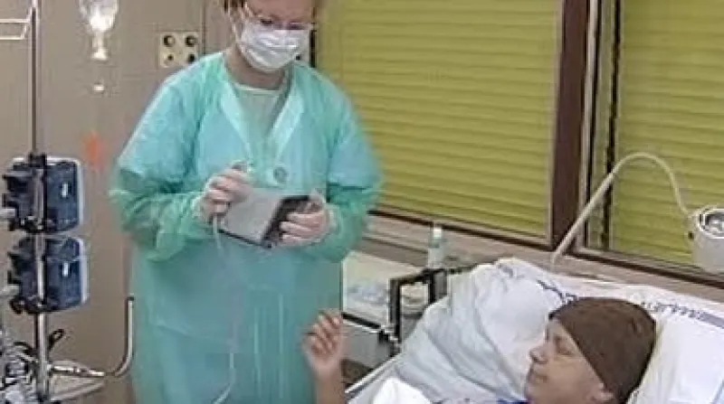 Onkologické oddělení v nemocnici v Plzni