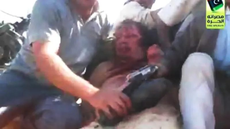 Dopadení Muammara Kaddáfího