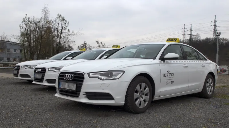 Vozy taxi Tick Tack Radima Jančury