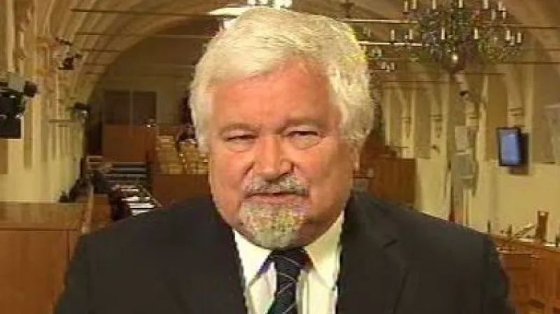 Petr Pithart ve Studiu ČT24