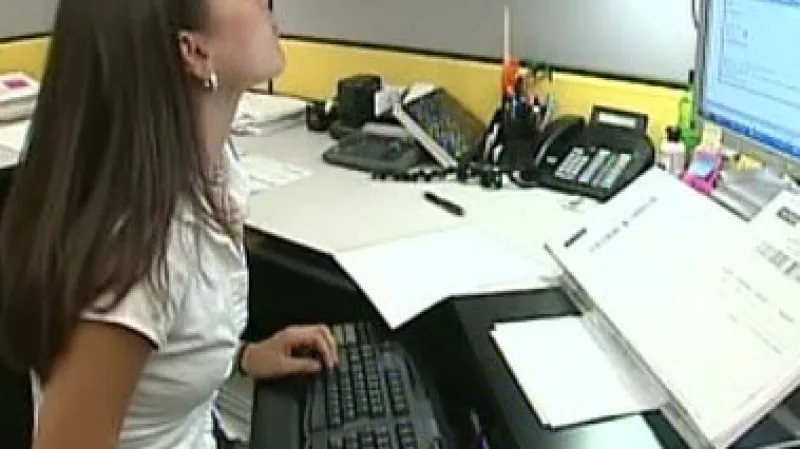 Zaměstnankyně společnosti Yahoo