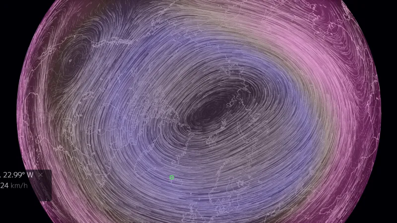 Normální podoba cirkumpolárního víru