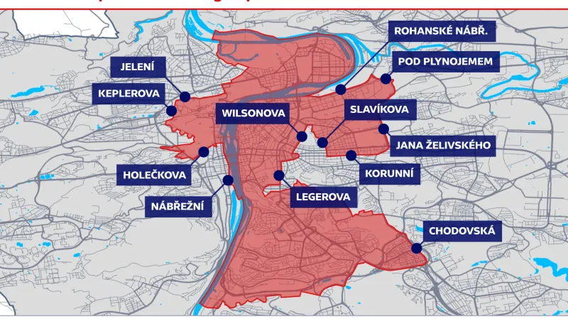 Zóna zákazu provozování segwayů