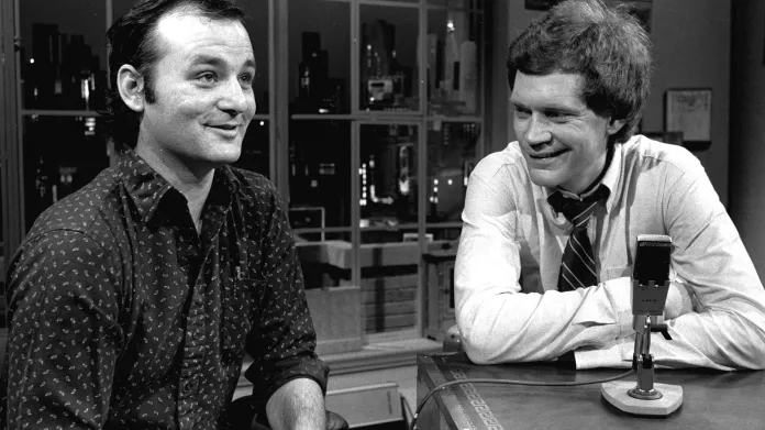 Bill Murray a David Letterman v Late Show (1982)