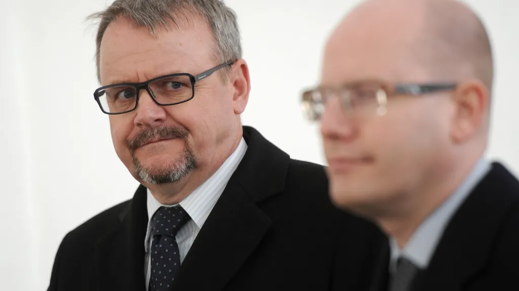 Dan Ťok a Bohuslav Sobotka