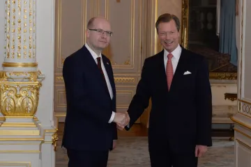 Sobotkova cesta v Lucembursku nebyla jen stínem krize. Hledal zde bližší vztah k Beneluxu  