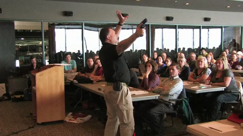 Střelecká instruktáž pro učitele v Utahu