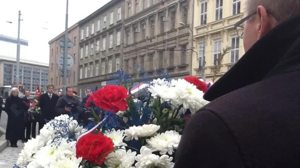 Slavnostní shromáždění u Památníku 1., 2. a 3. odboje