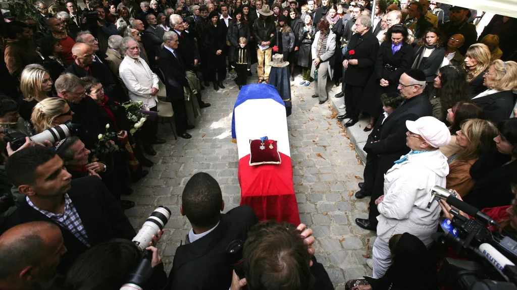 Pohřeb Marcela Marceau