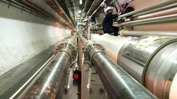 Urychlovač v CERNu