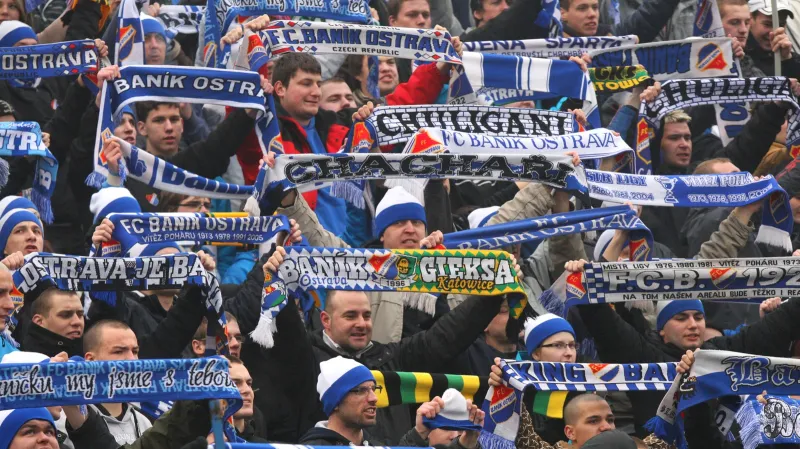 Fanoušci Baníku Ostrava