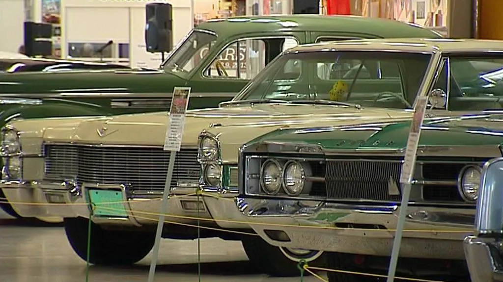 Výstava amerických automobilů