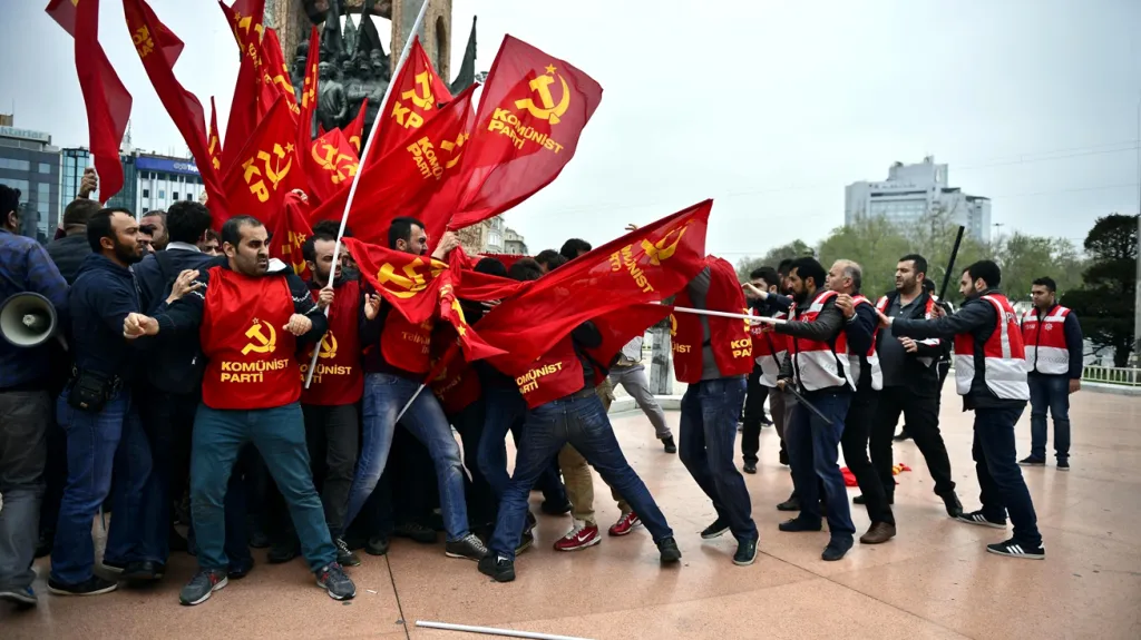 Prvomájové protesty v Turecku
