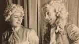 Fotografie z pantomimického představení mladé Alžběty