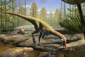 „Kuře s dlouhým ocasem“. Dinosauři zřejmě osídlili sever dříve, než se myslelo