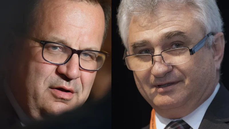 Jan Mládek a Milan Štěch