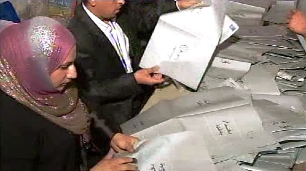 Sčítání hlasů v Iráku