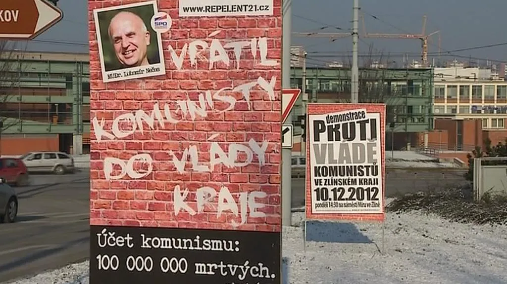 Protikomunistické plakáty sdružení Repelent 21