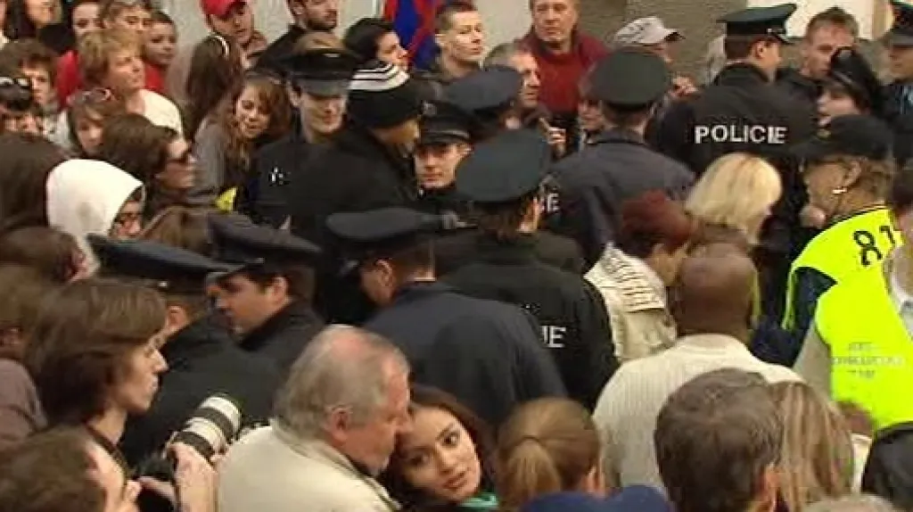 Demonstrace na Václavském náměstí