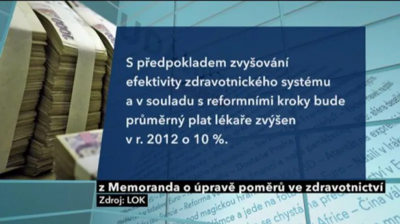 Události, komentáře k jednání zdravotnické tripartity