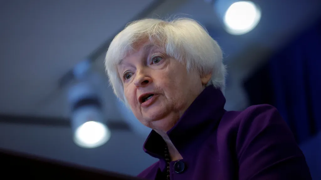 Americká ministryně financí Janet Yellenová