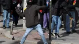 V Řecku se demonstruje za plné prošetření srážky vlaků u Soluně