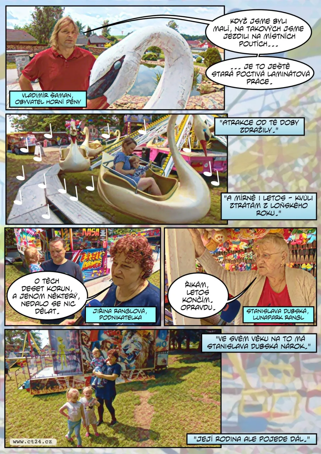 V Česku znovu ožívají pouťové atrakce