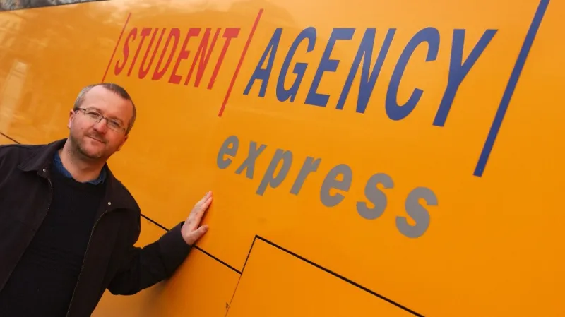 Ředitel Student Agency Radim Jančura