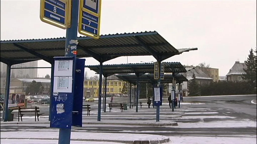 Autobusové nádraží v Bruntále