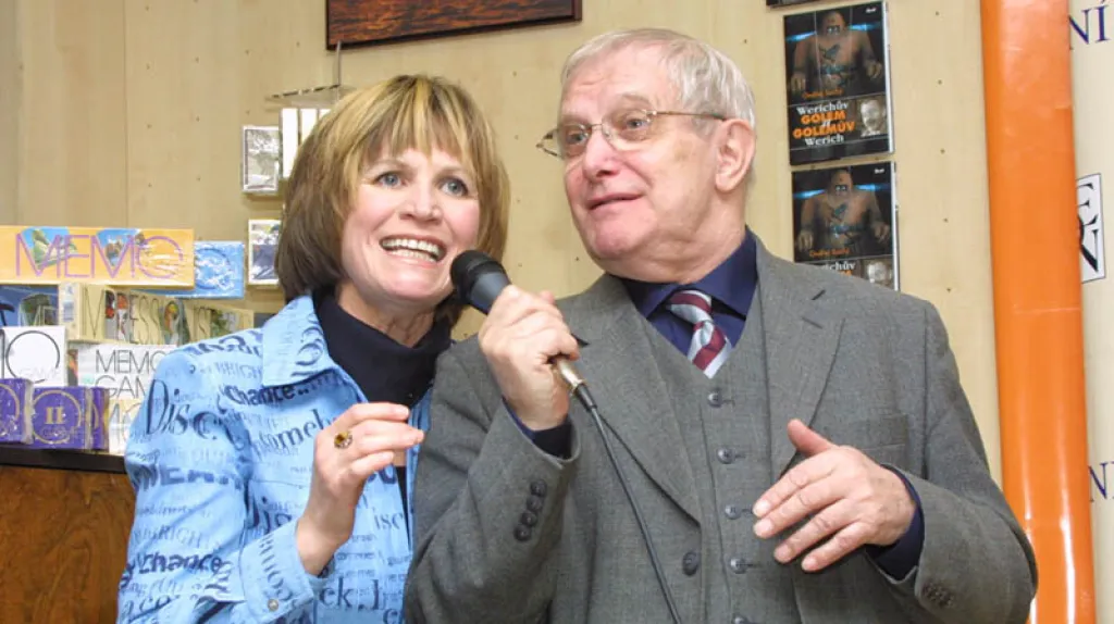 Jitka Molavcová a Jiří Suchý