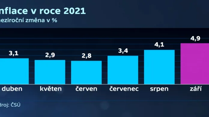 Inflace v roce 2021