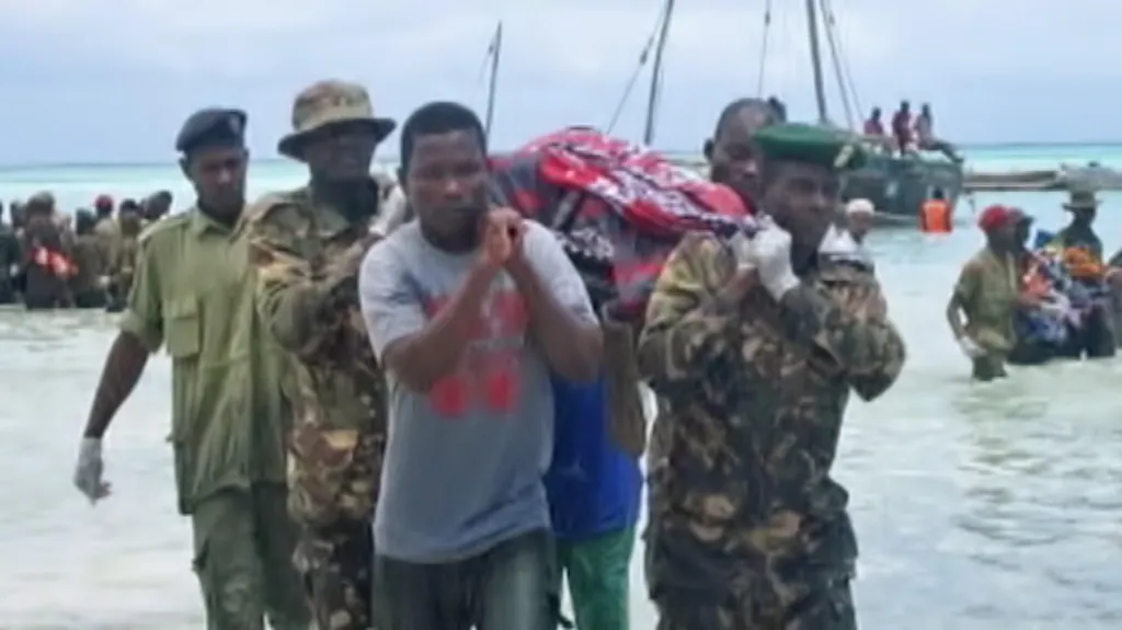 Oběti lodního neštěstí na Zanzibaru