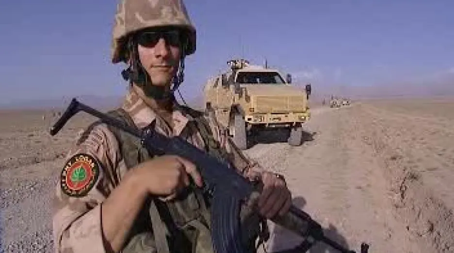 Voják v Afghánistánu