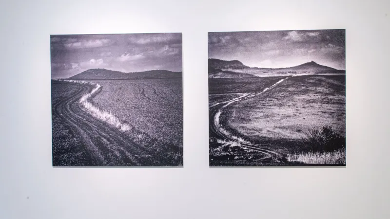 Z výstavy 15 lounských výtvarníků