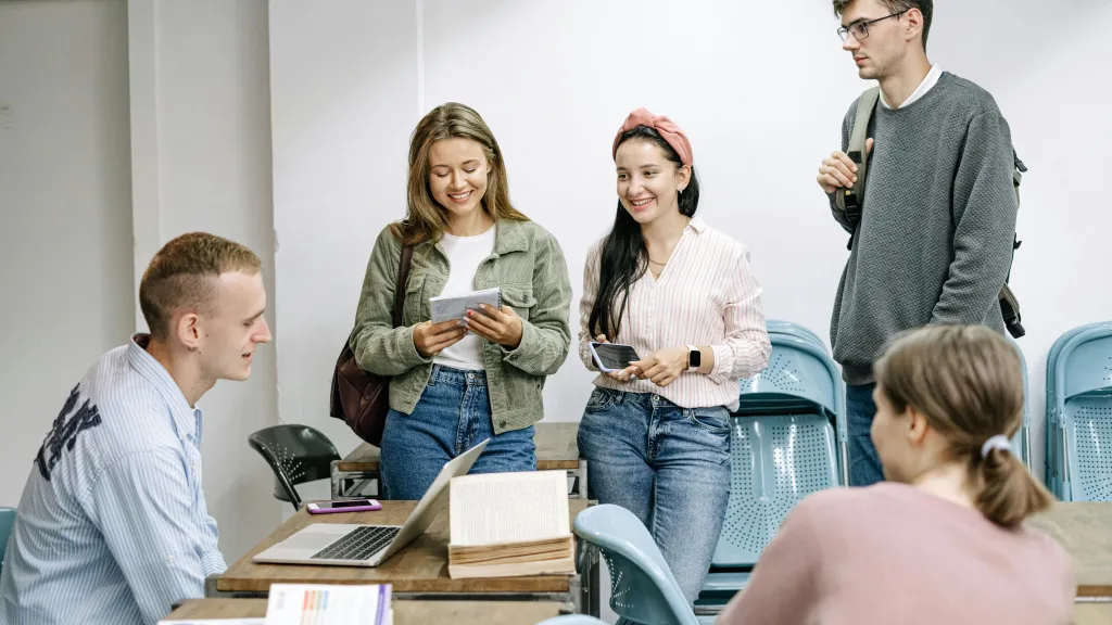 Studenti. Ilustrační foto