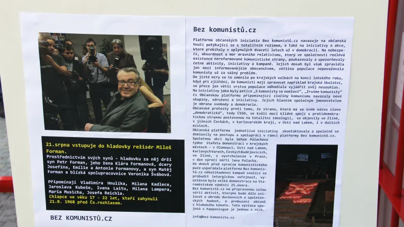 Do hladovky vstoupil Miloš Forman