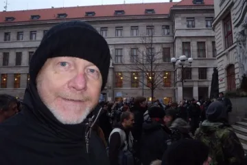 Bloger na náměstí