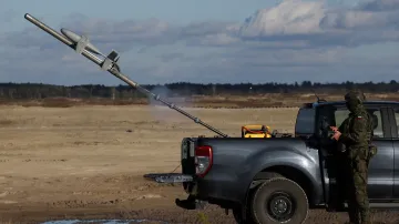 Vojáci NATO na východě Polska testovali stíhací drony