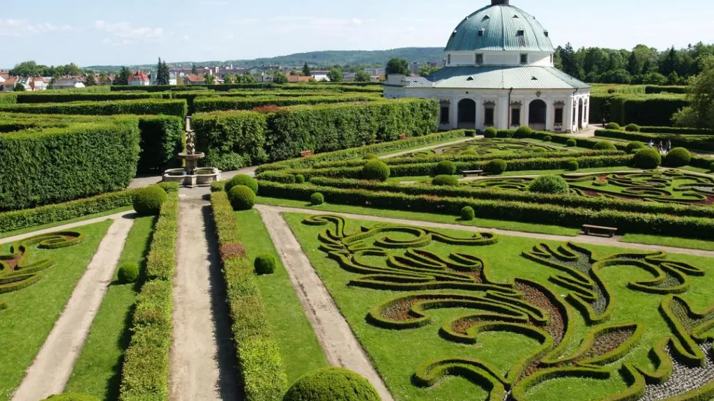 Květná zahrada v Kroměříži