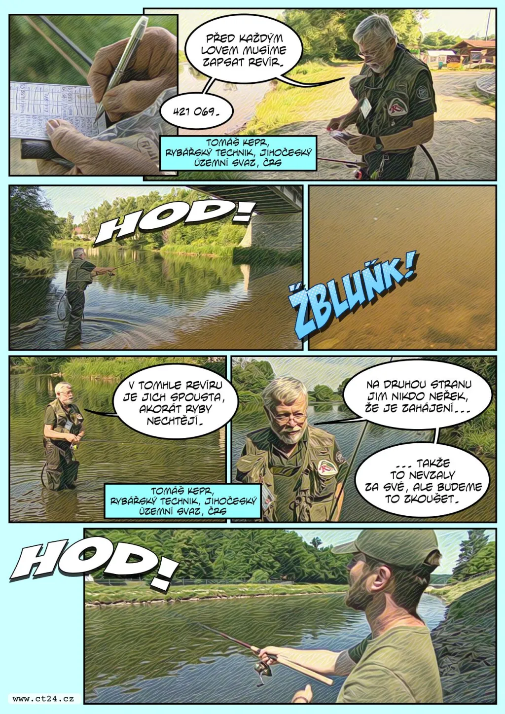 Rybářům začala sezona dravců
