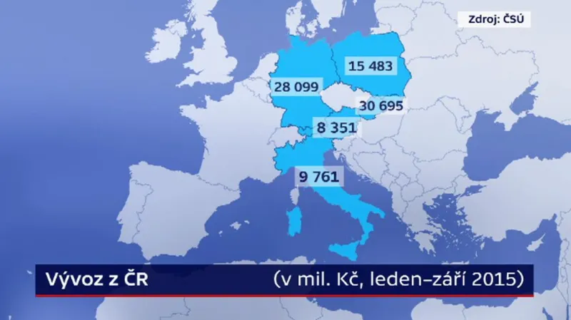 Události ČT: Agrárnímu obchodu se vede nejlíp za posledních 6 let