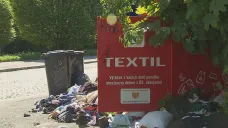 Kontejner na textil