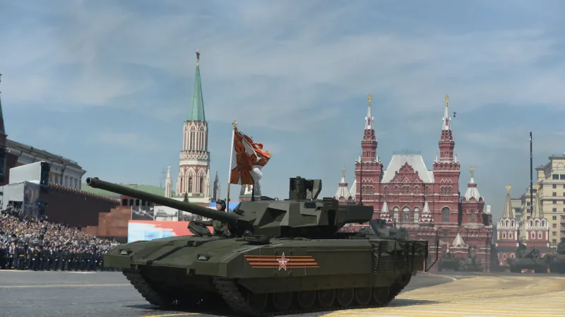 Vojenská přehlídka v Moskvě