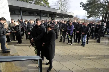 Uherský Brod dal sbohem první z obětí střelby