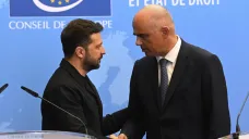 Volodymyr Zelenskyj a Alain Berset